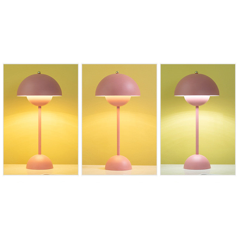 Lampe de table créative nordique simple en forme de bourgeon