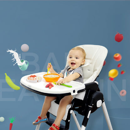 Nouvelle chaise de salle à manger pliable pour bébé