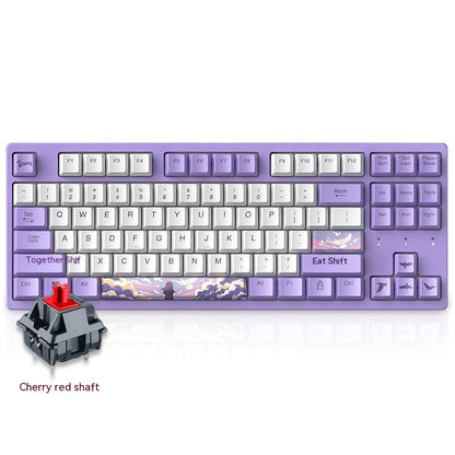 Axis Game Mechanical Keyboard Sublimation Key Cap 87 Keys