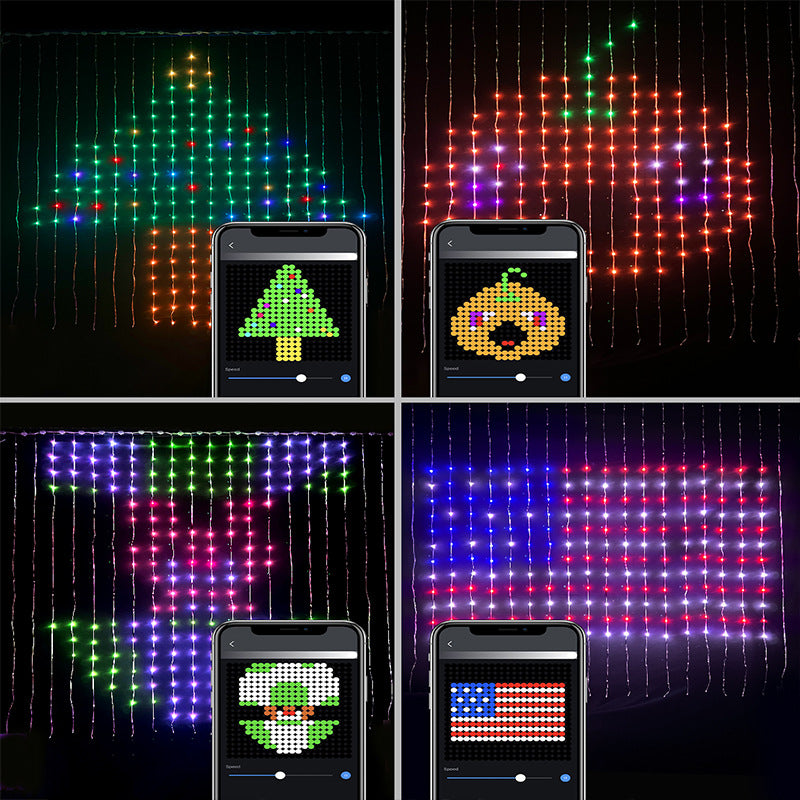 Luz de subtítulos de programación DIY inteligente RGB