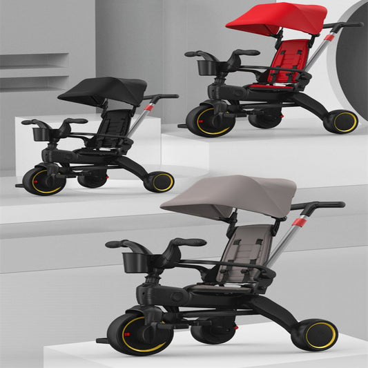 New Pattern Children Three-wheel Folding Bicycle