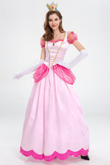 Costume de scène de robe de princesse de fête d'Halloween