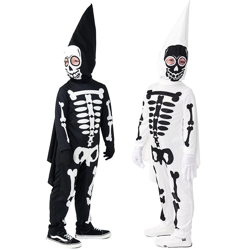 Halloween Dress Up Children's Performance Skull Costume