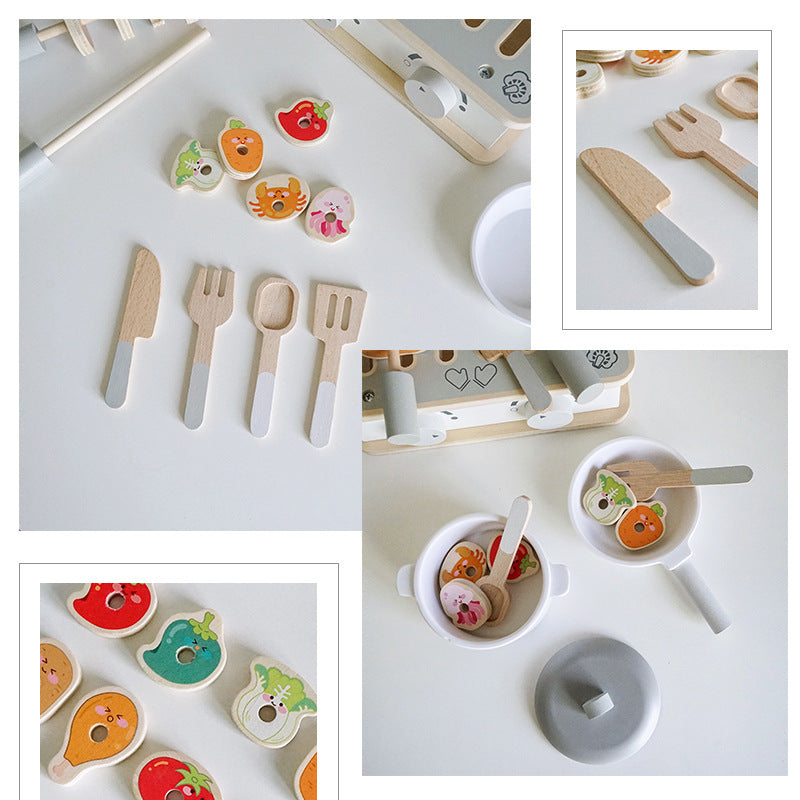 Mini Table de Barbecue, maison de jeu pour enfants, jouets de cuisine