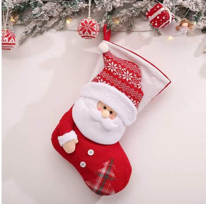 Christmas Decorations Creative Cute Old Man Hanging Bag