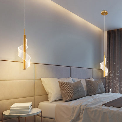 Modern Simple And Light Luxury Bedroom Bedside Chandelier