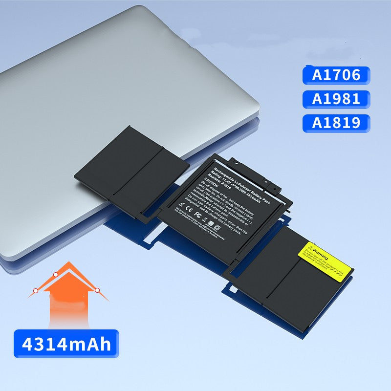 Batería Macbook Air Pro adecuada para ordenador portátil A1466 A1502 A1398 reemplazo de batería de ordenador