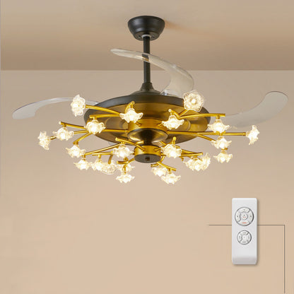 Invisible Fan Chandelier Suitable For Simple Living Room