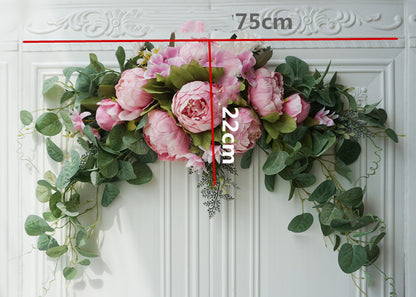 European-style Lintel Wall Hanging Home Dining Table Decoration Simulation Garland