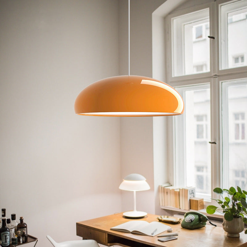 Danish Orange Restaurant Pendant Lamp