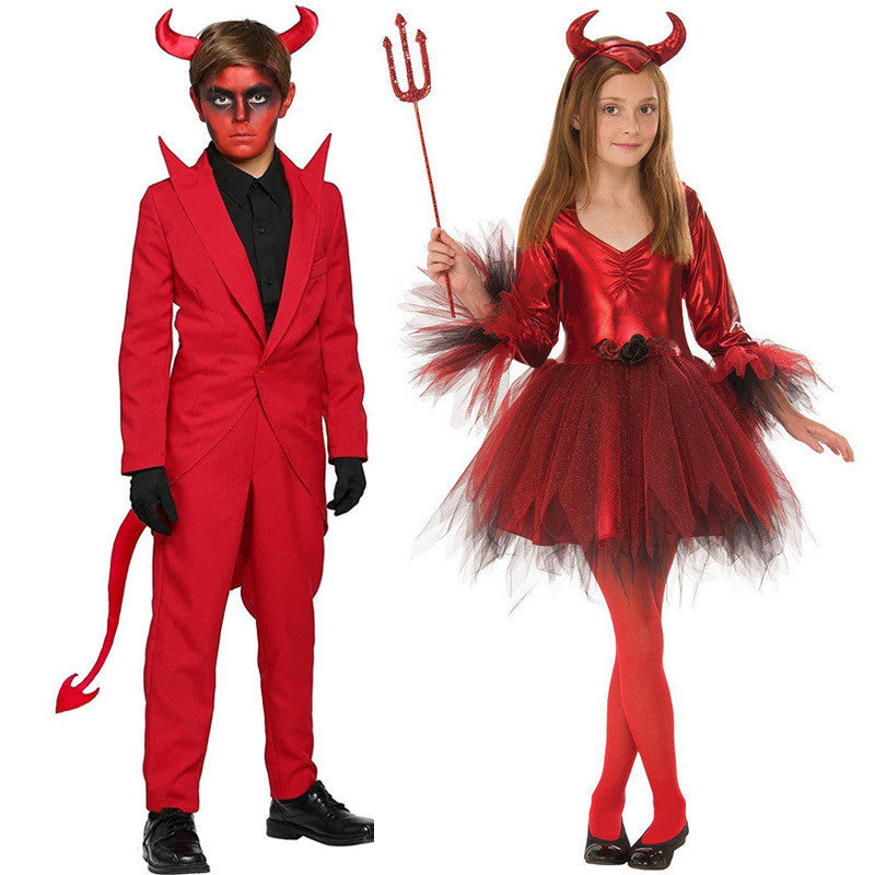 Halloween Red Bull Magic Costume Cosplay Men And Women