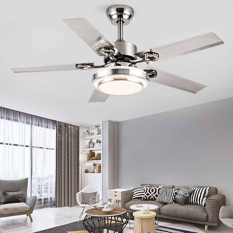 Modern Home Dining Room Bedroom Large Wind Integrated With Light Fan