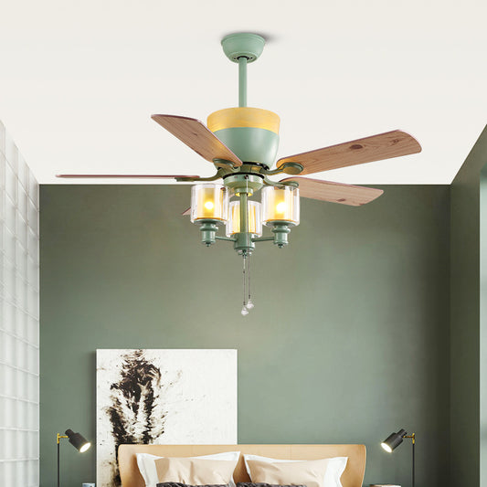 American Style Home Dining Room Fan Lamp