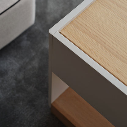 Simple Matte Bedroom Bedside Table