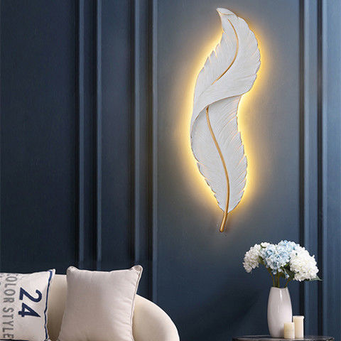 Applique murale LED moderne et simple, pour chambre à coucher, salon, allée