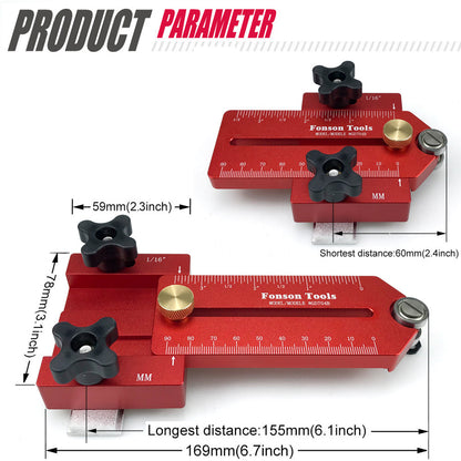 Cutting Machine Table Saw Inverted Roller Workbench Sliding Chute Positioning And Fixing Tool