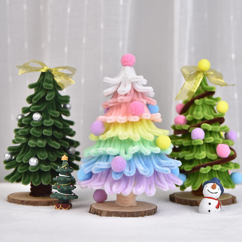 Paquete de materiales para hacer un mini árbol de Navidad