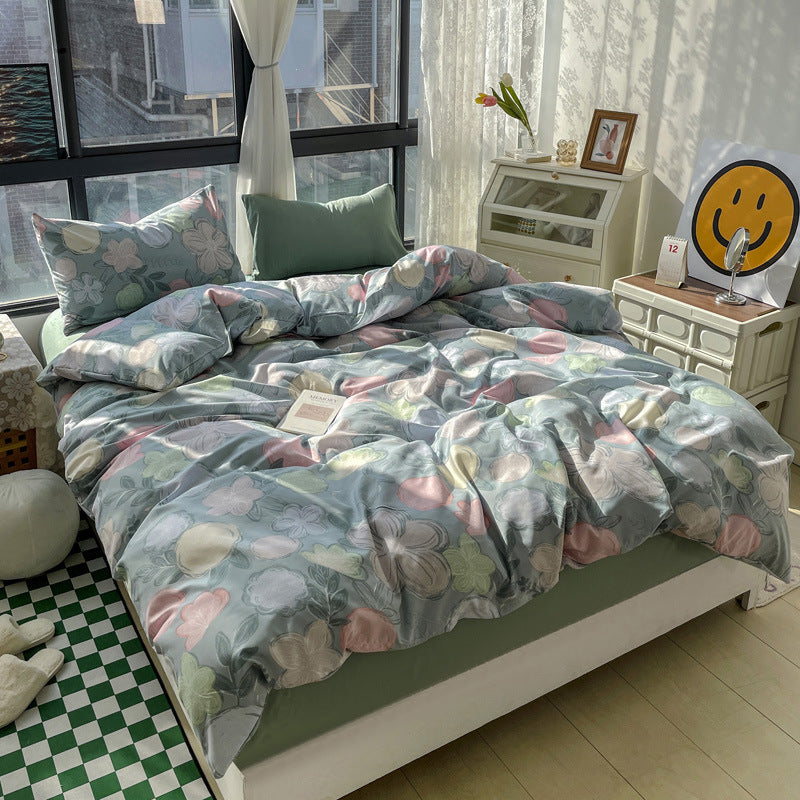 Small Floral Series Bed Sheet Quilt Cover Bedding