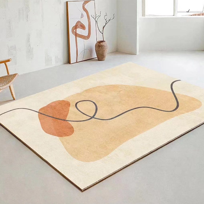 Tapis de Table d'extrémité de ménage, Wabi-sabi, vent, chambre à coucher, irrégulier