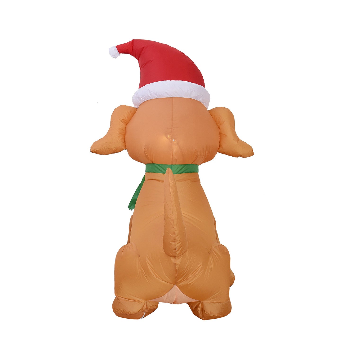 Paquete de regalo de oso de Navidad inflable Decoración inflable