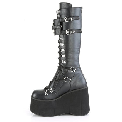 Gothic Platform Wedge Heel Halloween Plus Size Boots For Women