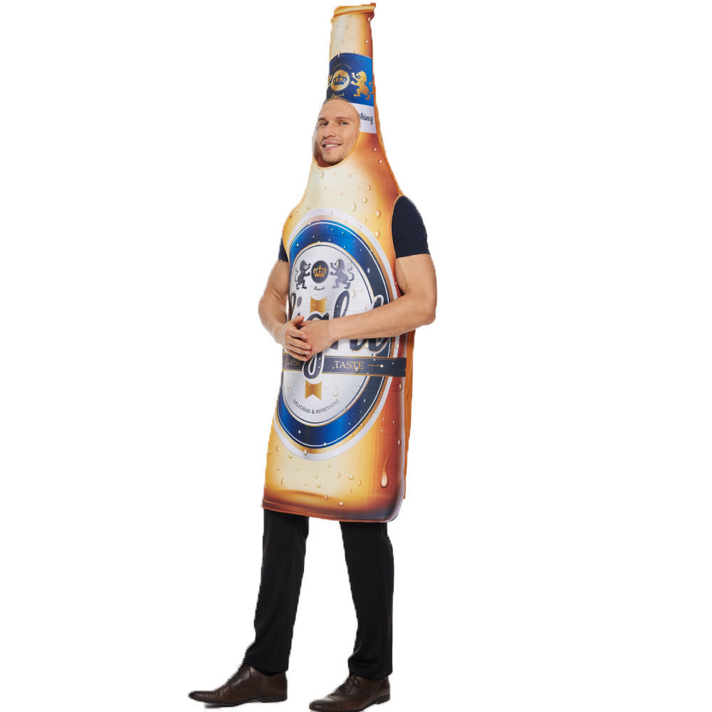 Halloween Beer Bottle Play Costume Performance