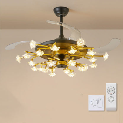 Invisible Fan Chandelier Suitable For Simple Living Room