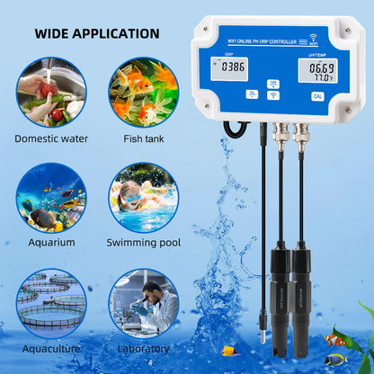 Temperature PH ORP Detector For Fish Tank