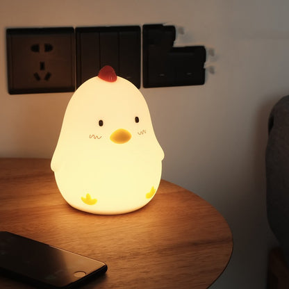 Silicone Toy Touch Night Light