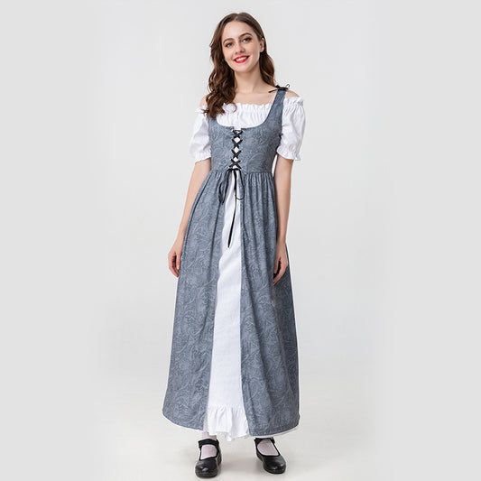 Halloween Literary Retro Dress Costume Set