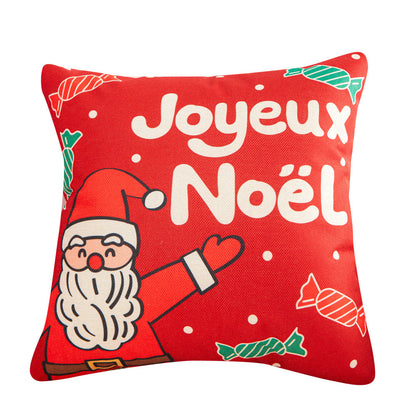 Home Sofa Cushion Christmas Pillow Cover