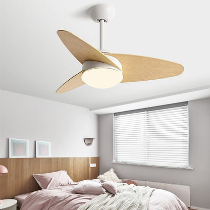 Simple Modern Wood Leaf Electric Fan