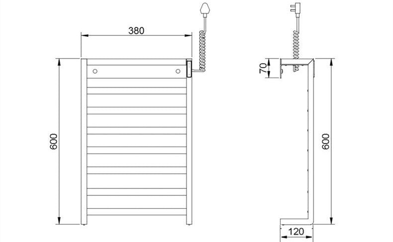 Electric Towel Drying Rack Household