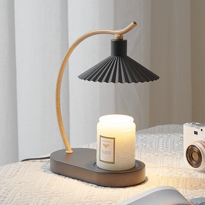 Pleated Iron Aromatherapy Wax Retro Atmosphere Table Lamp