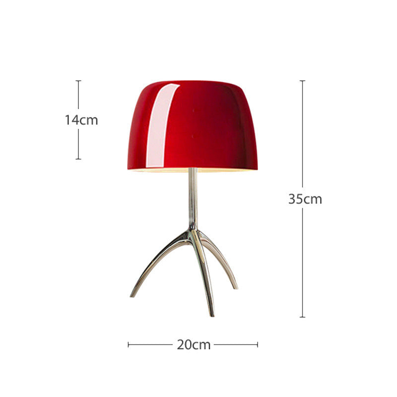 Lampe de table en cuivre, maison ancienne du milieu, lampes design rétro