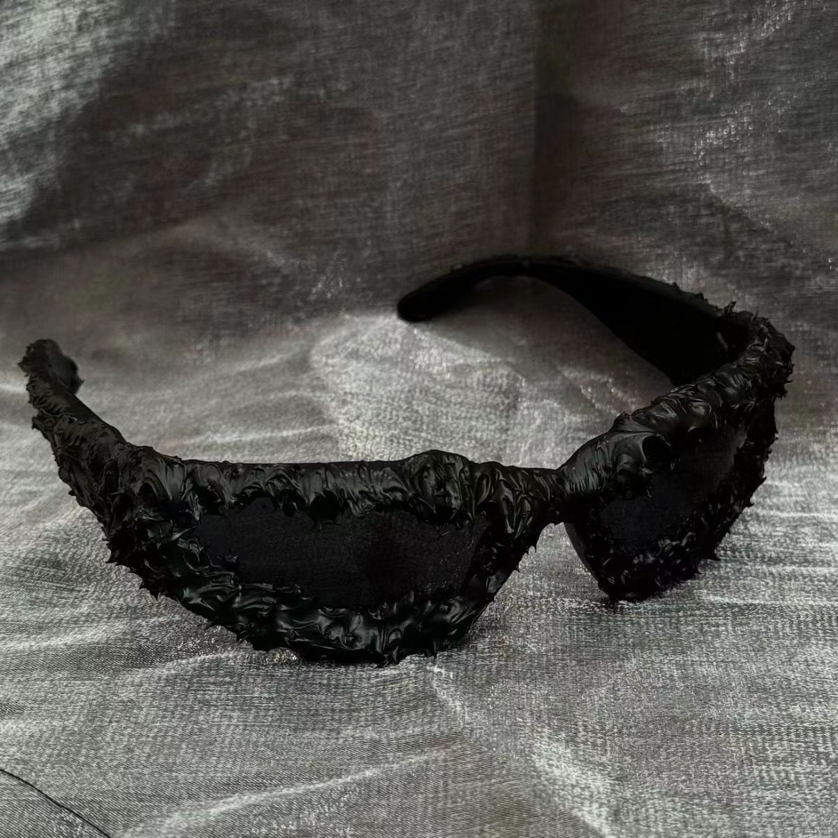 Lunettes de soleil époxy Halloween American Dark Tabby