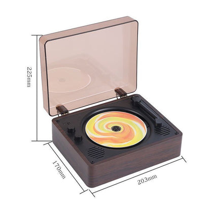 Wooden Vintage Portable Tray CD Player Player