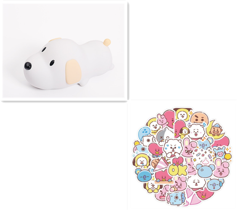 Nordique mignon belle bande dessinée terne canard Led veilleuse Silicone USB charge veilleuse vacances cadeaux enfants chambre chevet chambre 