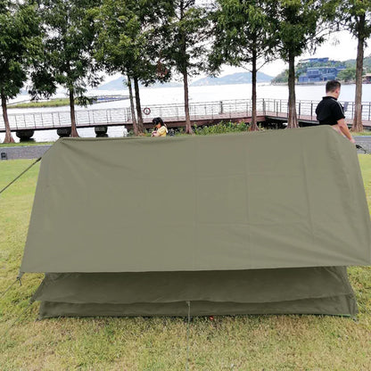 Tente rétro en tissu Oxford pour camping en plein air