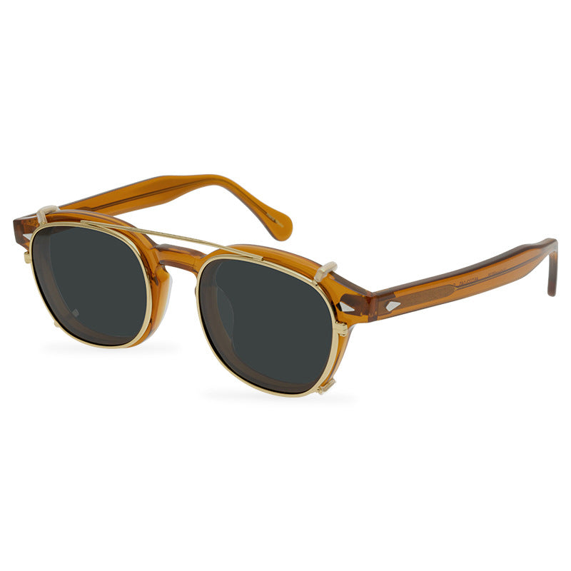 Classic American Vintage Clip Sunglasses