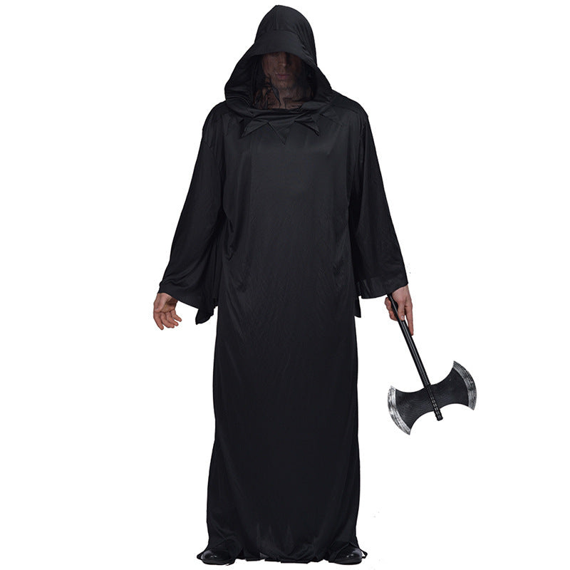 Costume d'Halloween Costume d'accessoires de robe noire froide