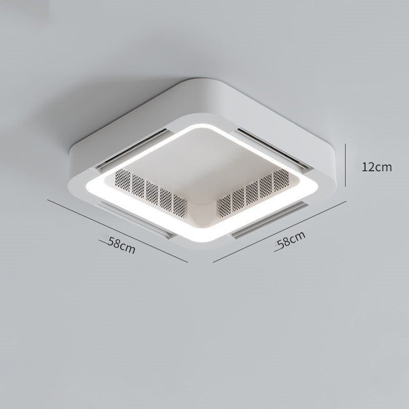 Luz de ventilador de techo sin hojas Square Intelligence