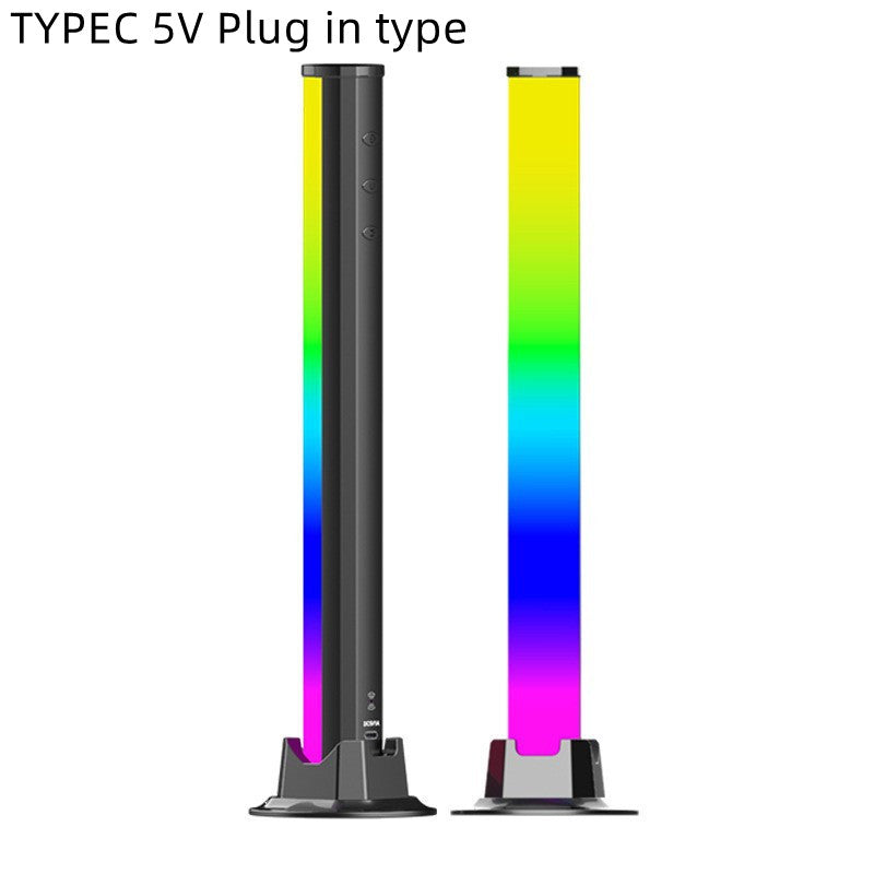 Lampe à rythme d'atmosphère polaire fantôme RVB