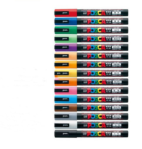 Advertising Pen Doodle 0.9 Acrylic Marker 8 Colors Set