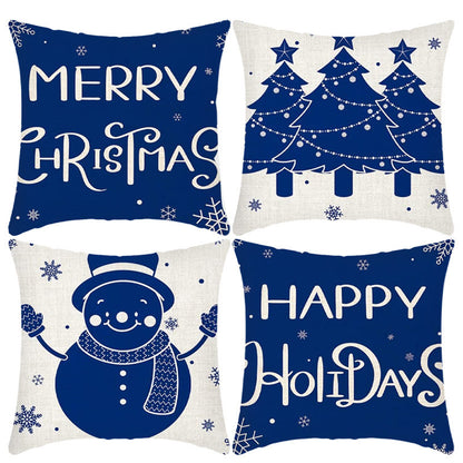 Home Decoration Printing Christmas Pillow Cover