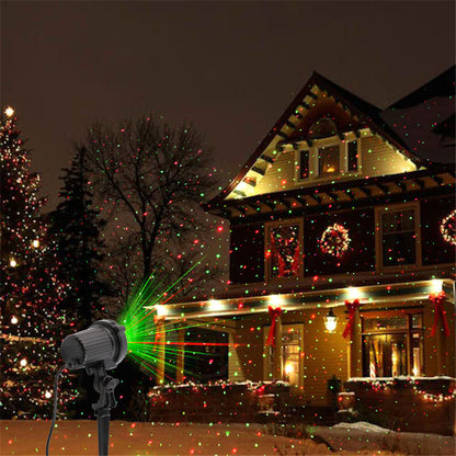 Outdoor Waterproof Red And Green Laser Light Courtyard