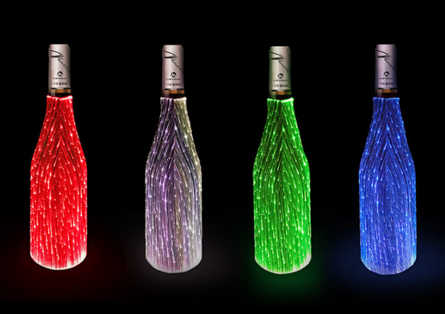 Wine Bottle Protective Cover Cool Personality Luminous Wine Bottle Cover