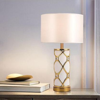 Hotel American Living Room Household Ceramic Lamp