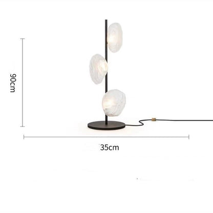 Simple Glass Table Lamp For Living Room And Bedroom