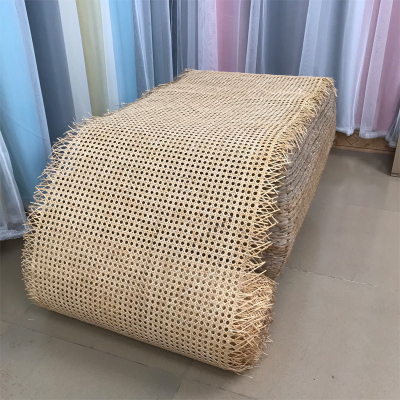 Rattan Material Veneer Decoration Rattan Mat Furniture Screen Woven Network